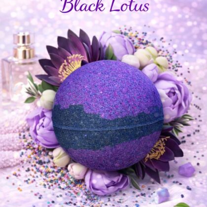 Black Lotus Bath Bom Large