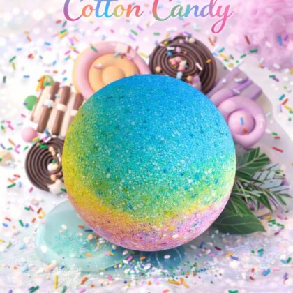 Cotton Candy Bath Bom Large
