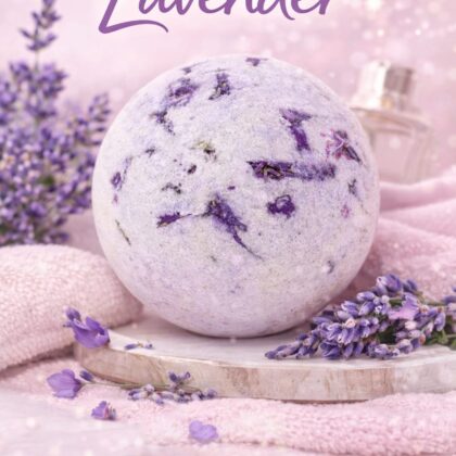 Lavender Bath Bom Large