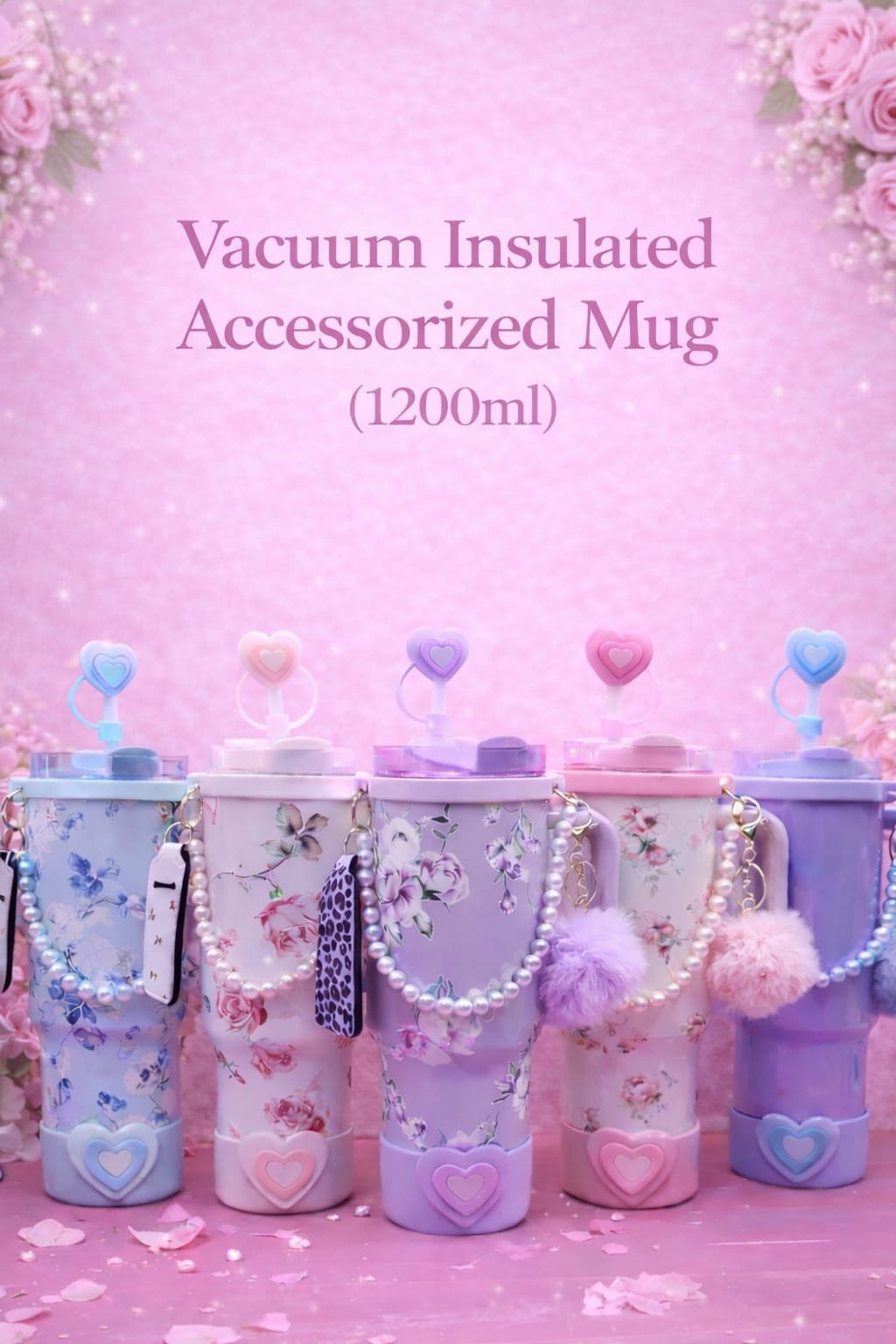 Vacuum Insulated Accessorized Mug (1200ml)